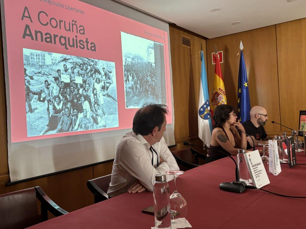 I Encontro de asociacións de memoria democrática no Pazo de Mariñan 10 IMG 4463