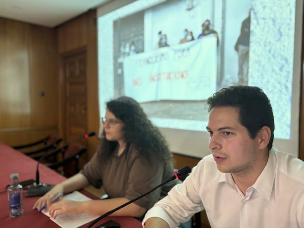 I Encontro de asociacións de memoria democrática no Pazo de Mariñan 1 IMG 4481